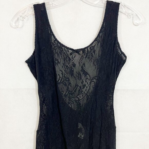 1998 Vintage Victorias Secret Stephanie Seymour Catsuit Body Stocking Size SMALL - Picture 3 of 7